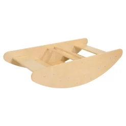 Wooden 2-in-1 Rocky Boat & Climbing Play Structure