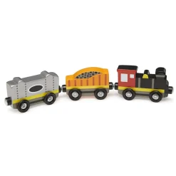 Wooden Magnetic Train Cars 8 Pieces