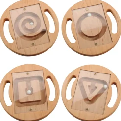 Wooden Mazes Set of 4