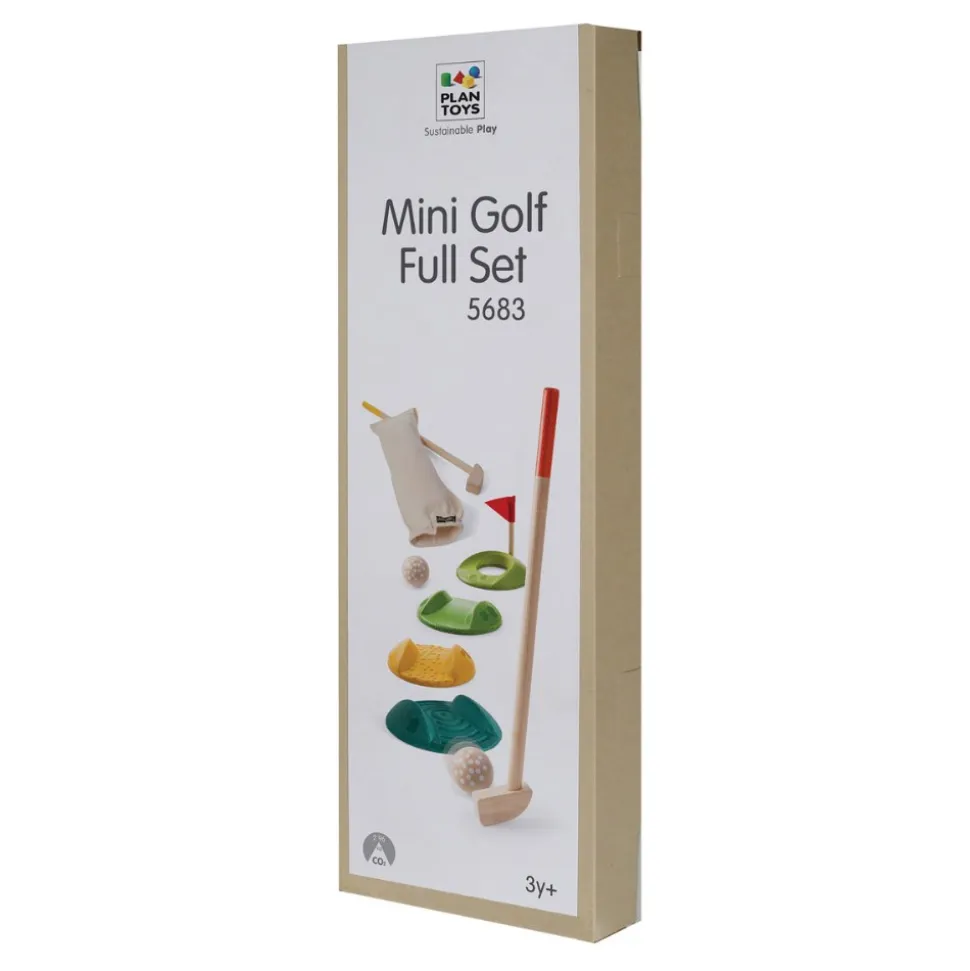 Wooden Mini Golf Set with Bag