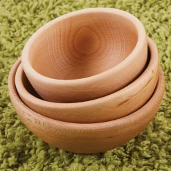 Wooden Nesting Bowls Set of 3