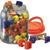 Wooden Nuts and Bolts 38 piece Stem Building