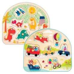 Wooden Peg Puzzles