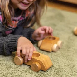 Wooden People & Vehicles Sets
