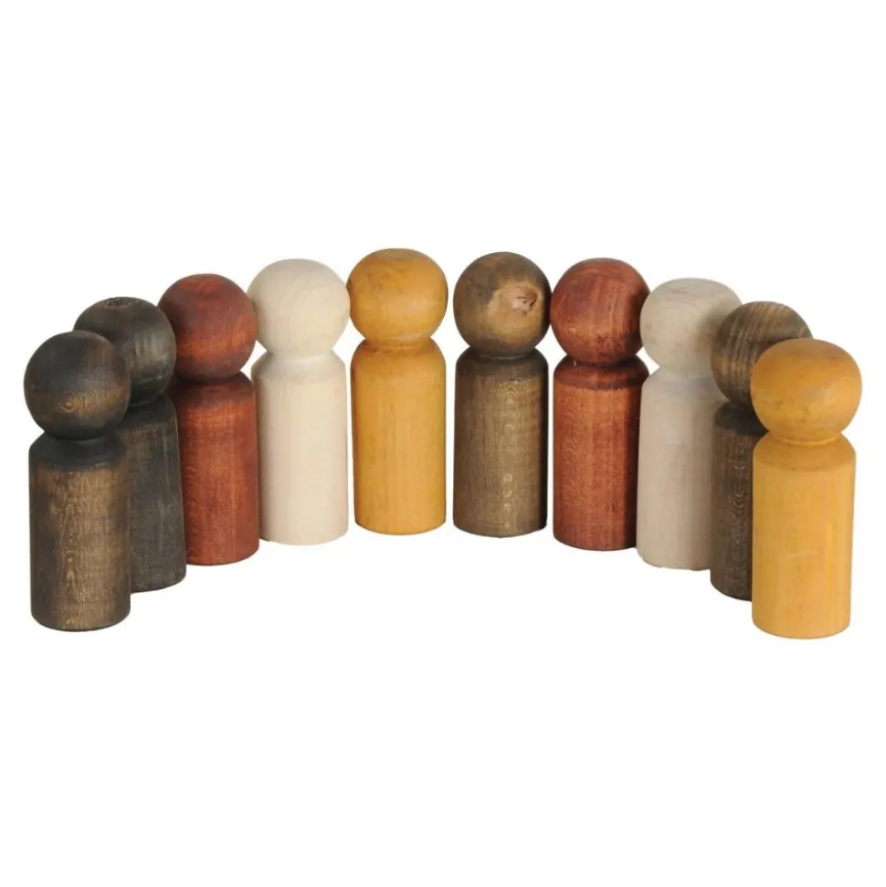 Wooden People & Vehicles Sets