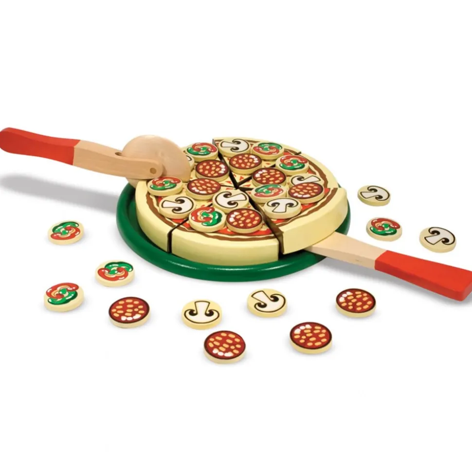 Wooden Pizza Party Set