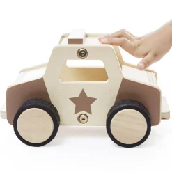 Wooden Police Car