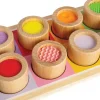 Wooden Rainbow Sensory Board