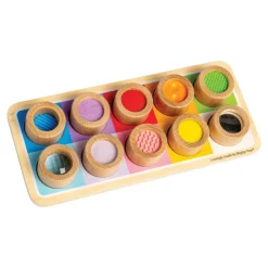 Wooden Rainbow Sensory Board