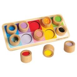 Wooden Rainbow Sensory Board