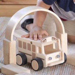 Wooden School Bus