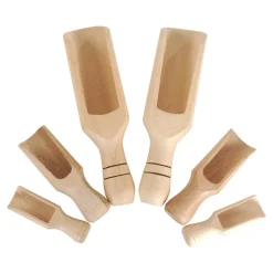 Wooden Scoops Set of 6