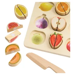 Wooden Slice & Match Puzzles