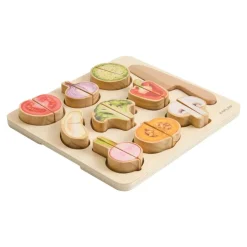 Wooden Slice & Match Puzzles