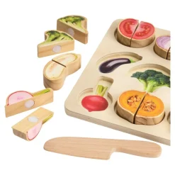 Wooden Slice & Match Puzzles