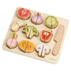 Wooden Slice & Match Puzzles