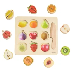 Wooden Slice & Match Puzzles