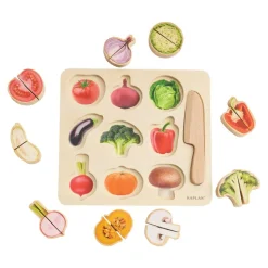 Wooden Slice & Match Puzzles