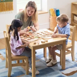 Wooden Slice & Match Puzzles