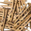 Wooden Spring Clothespins 48 Pieces