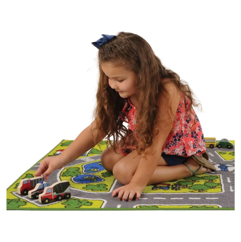 Wooden Transportation Set 24 Pieces