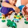 Wooden Vehicles and Traffic Signs 15 Pieces