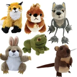 Woodland Animals Finger Puppets Set of 6