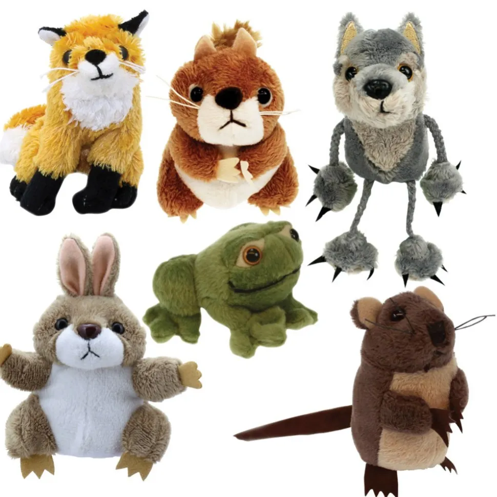 Woodland Animals Finger Puppets Set of 6