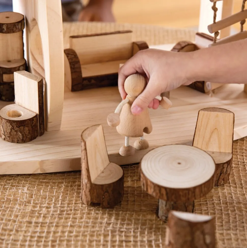 Woodlands Dollhouse with Furniture