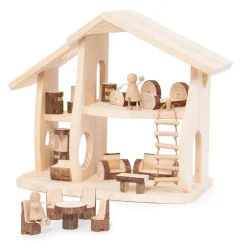 Woodlands Dollhouse with Furniture