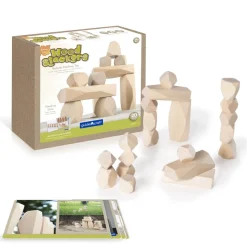 Wood Stackers: Standing Stones 20 Pieces
