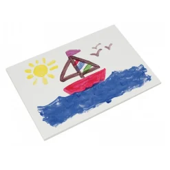11" x 16" Fingerpaint Paper 100 Sheets Qty 3 Packs