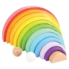 XL Wooden Rainbow with Wooden Balls