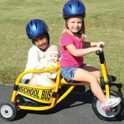 Yellow School Themed Bus Trike