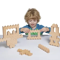 ZigZag Wooden Block Set 30 Pieces