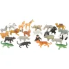Zoo Animals and Babies Mini Set 24 Pieces